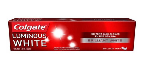 Pack X 3 Unid Crema Dental  Luminwhite 140 Gr Colgate Crema