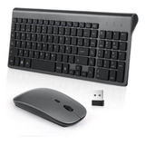 Kit Teclado Y Mouse Compatible Hyundai Inalámbrico