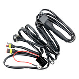 2 Cables De Cableado Para Luces Antiniebla Led Para Motocicl