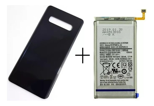 Pack Tapa Trasera Mas Batería Para Samsung S10