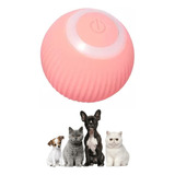 Brinquedo Inteligente Bola Giratória Pet Cat Silicone Usb