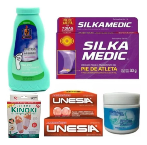 Silka Medic Gel Antimicótico Talco Pie De Atleta Hongo Uñas