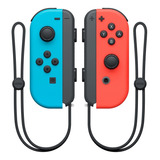 Set De Control Joystick Inalámbrico Nintendo Switch Joy-con (l)/(r) Neón Rojo Neón Y Azul Neón