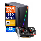 Pc Computador Cpu I7 6700 / Ssd 512gb, 32gb Ddr4, Rx 550 4gb