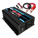 12v-110v 4000w Inversor De Carro Digital Inteligente 2 Saída