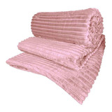 Cobertor Manta Soft Prime Queen King 2,40x2,60m Cor Rose