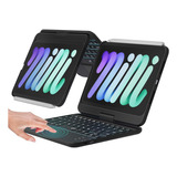 iPad Mini 6th Case With Keyboard (8.3 Inch), 7-color Backlig