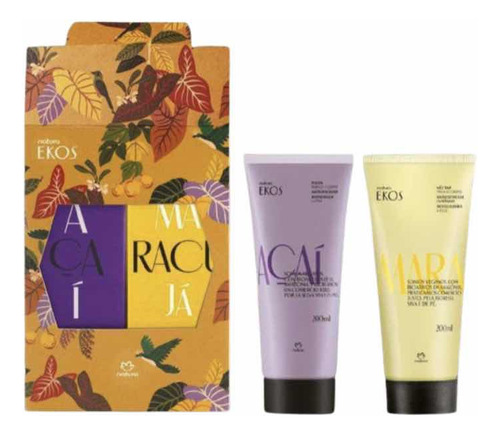 Natura Ekos - Set De Crema Corporales (maracuya Y Acai)