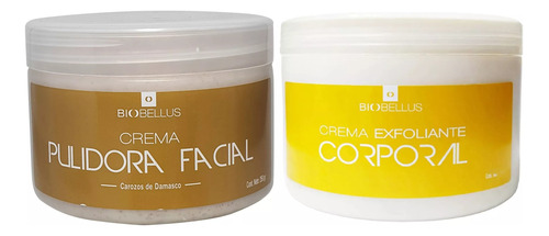 Combo Exfoliación Total Facial Y Corporal Biobellus 250 Gr