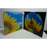 10 Estuche Slim Cd Negro, Con Disco Impreso Y Portada Couche