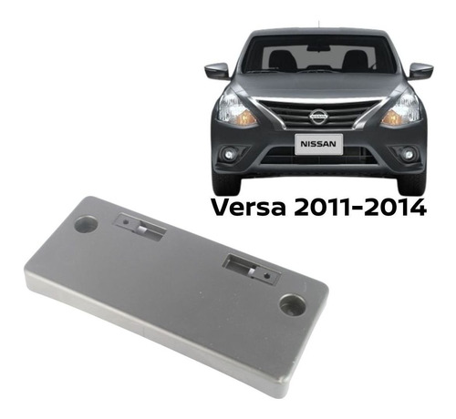 Porta Placas Fascia Del Versa 2011 Original