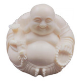 Figura De Buda Sonriente De Madera, Adorno De Escritorio,