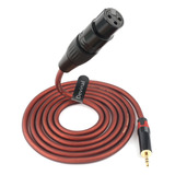 Devinal Cable De Microfono Xlr Hembra Equilibrado A 1/8 De P