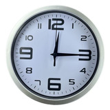 Relógio De Parede Redondo Clássico 20cm Decorativo Moderno Cor Da Estrutura Sortido