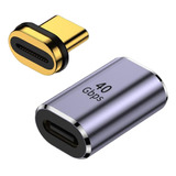 Usb C Que Carga El Cargador Magnético De La Transferencia