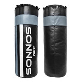 Bolsa De Boxeo 0,90 Mts.+ Relleno Federacion Argentina Box Color Gris