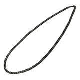 Collar De Cadena De Titanio Carbonizado Phiten: Resistente A