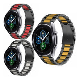 Correa De Eslabones Luxury Premium Para Galaxy Watch 3 45 Mm