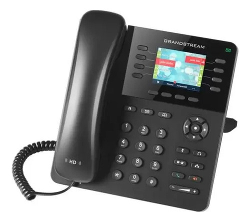  Telefone Ip Hd 8 Linhas, 2 Gigabit, Lcd Color, Poe, Gxp2135