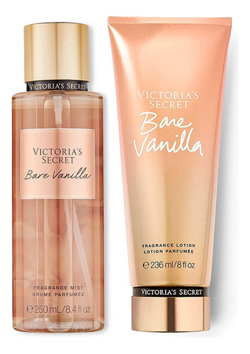 Victoria's Secret Bare Vanilla Duo Original Con Bolsa