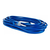 Kit 10 Cabo De Rede 1.5 Metro Internet Azul Rj45 Cat5e 