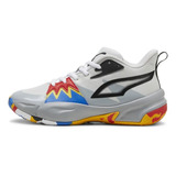 Tenis Puma Basketball Genetics Gris Hombre B