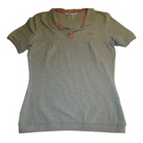 Camiseta Usada adidas -cuello Broches -manga Corta- Medium -