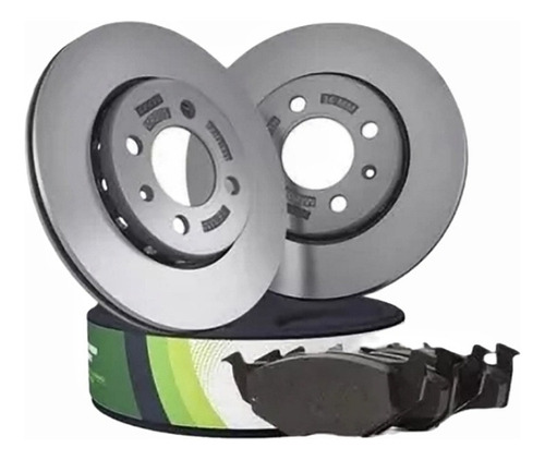 Kit Discos Y Pastillas De Freno Para Renault Fluence 1.6 / 2