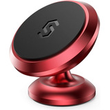 Soporte Magnetico Para Automovil Para Telefono Movil. Rojo