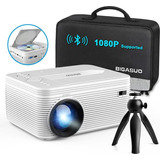 Proyector Bluetooth Bigasuo Hd 9000l Reproductor De Dvd Inco