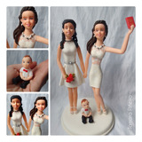 Adornos Para Tortas Caketoppers Boda Casamiento Novios 