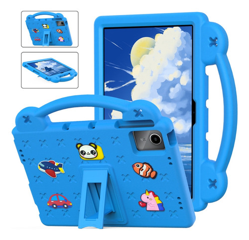 Funda De Tablet Eva Azul Para Doogee T30 Pro 11 2023