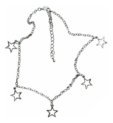 Collar Estrellas Punk Goth Y2k Aesthetic Tumblr