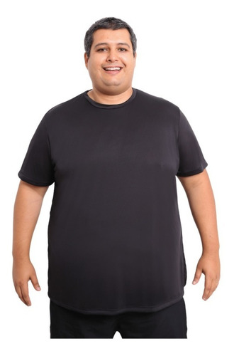 Kit 4 Camiseta Plus Size Camisa Plus Dry Corrida Academia