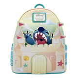 Mochila Loungefly Castillo De Arena  Y Stitch