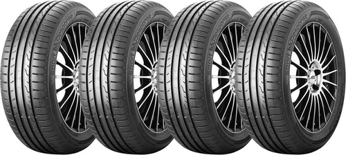 Kit De 4 Llantas 205/55r16 91w Dunlop Sport Bluresponse