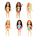 Muñeca Surtido De Playa Club Chelsea De Barbie X Unidad