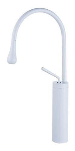 Llave Grifo Monomando Lavabo Ovalin Baño Blanco Gami