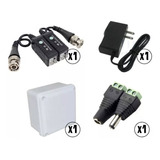 50 Und Kit Camaras Seguridad Accesorios Balun Fuente Jack 