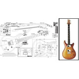 Plan De Guitarra Electrica Prs Mccarty - Impresion A Gran