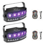 Mini Strobe Party Hakuta 45 Led Proyector Dj Activado Por So