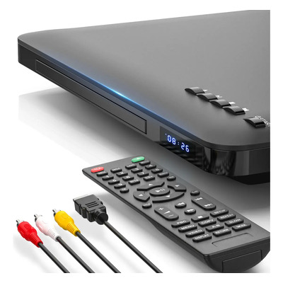 Reproductor DVD Maite MTDVD-MKD-LITE HDMI USB Full HD 1080p Negro | Meses sin interés