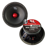 Woofer Medio 10 PuLG Bm 1080 Al Blauline 800w Audiocar A Cjf