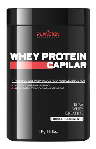 Máscara Whey Protein Capilar  1kg Plancton