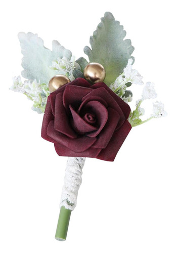 Ramilletes De Boda Para Hombre, Boutonniere De Novio Para