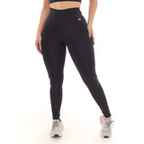 Calça Legging Feminina Fitness Cós Reto Zero Transparencia