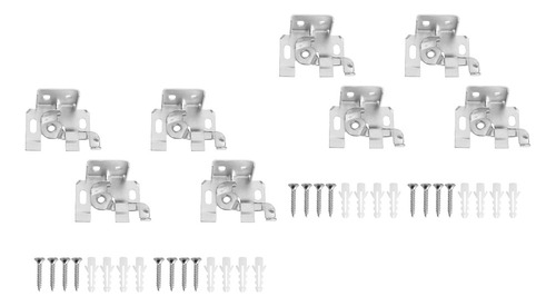 2 Juegos De Minisoportes Para Persianas De Repuesto Para Bar