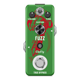 Pedal De Efeito De Guitarra Clefly Lef-306 Fuzz Para Guitarr