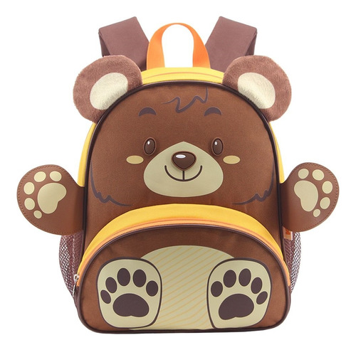 Mochila Escolar Infantil Jardin Animales Niña Niño Reforzada