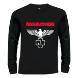 Camiseta Camibuzo Rock Metal Rammstein Águila